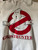 Vtg Y2K 2006 Ghostbusters Movie Promo White Hooded Sweatshirt Size Small
