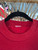 Vintage 90s Disney Goofy Graphic Red Crewneck Sweatshirt Size Large