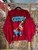 Vintage 90s Disney Goofy Graphic Red Crewneck Sweatshirt Size Large