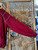 Vintage 58 Sports Indiana University Brick Red 1/4 Zip Windbreaker Jacket Size Large