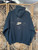 Vtg Jerzees Purdue University Boilermakers Block & Bridle Black Hoodie Sweatshirt Size Large