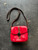 Vintage Y2K Dooney & Bourke Samba Red Pebble Leather Shoulder Bag
