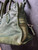 Y2K Cole Haan Brooke Flap Green Leather Tote Shoulder Firkin Bag