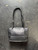 Vintage 90s 1998 Coach #4243 Slim Bucket Black Leather Shoulder Bag