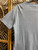 Vintage Y2K Looney Tunes Tweety Blue & Grey Striped Button Top T-Shirt Size Medium