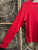 Harley Davidson Smoky Mountain, Tennessee Glitter Dragon Red Long Sleeve T-Shirt Women's Size Large