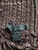 Y2K W.D.N.Y. Textured Bubble Pleated Chocolate Brown Women's Top Size Petite X-Large