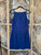 Vintage 90s XOXO Navy Blue Dress Women's Size 11