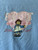 Y2K Gaziani Raggedy Ann "Sweet Little Girl" Periwinkle Blue T-Shirt Size Large