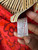 Vintage 90s Tickets Spaghetti Strap Red Abstract Floral Striped Mini Dress Women's Size Small