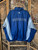 Vintage Starter NFL Dallas Cowboys Football Blue Windbreaker Jacket Size Large