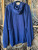 Vintage NBA Indiana "Pacers Basketball" Navy Blue Hooded Sweatshirt Size 3XL XXXL