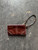 Vintage Y2K Coach Patent Leather Brown  Cardholder Wristlet