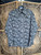 Vintage 70s 80s King's Road By Sears Western Paisley Button Down Shirt Size Medium