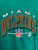 Vintage Logo Athletic Miami Dolphins NFL Football Embroidered Teal T-Shirt Size Large