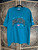 Vintage Logo Athletic Miami Dolphins NFL Football Embroidered Teal T-Shirt Size Large