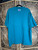 Vintage Logo Athletic Miami Dolphins NFL Football Embroidered Teal T-Shirt Size Large