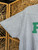Vtg Polo By Ralph Lauren Green Spellout Grey T-Shirt Size Medium