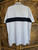 Ralph Lauren RLX USA Black Stripe White Polo T-Shirt Size Large
