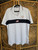 Ralph Lauren RLX USA Black Stripe White Polo T-Shirt Size Large