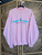 Vintage 80s 1989 I.O.U. Pink Mock Neck Sweatshirt Size XL X-Large