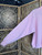 Vintage 80s 1989 I.O.U. Pink Mock Neck Sweatshirt Size XL X-Large