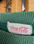 Vintage 80s 1986 Coca-Cola Green With Beige Stripe Crewneck Sweatshirt Size X-Large XL