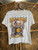 Vintage 90s Indiana Pacers Caricature NBA Basketball Reggie Miller White Cartoon T-Shirt Size Medium
