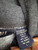 Y2K Aeropostale Red Embroidered Dark Grey Hooded Sweatshirt Size Large