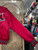 Vintage Pla-Jac By Dunbrooke MLB St. Louis Cardinals Red Satin Bomber Jacket Size Large