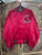 Vintage Pla-Jac By Dunbrooke MLB St. Louis Cardinals Red Satin Bomber Jacket Size Large