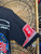 Vintage 90s 1996 NASCAR Dale Jarrett #88 Ford Racing Black AOP T-Shirt Size Large