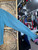 Vintage 80s 90s Handcuffs Teal Crewneck Sweatshirt Size Large