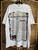 Vintage Ghetto Times Newspaper White T-Shirt Size 2XL XXL