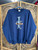 Vtg Disney Tigger Grayscale Graphic Navy Blue Crewneck Sweatshirt Size Medium