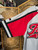 Vtg Y2K FUBU League '05 Red Grey Baseball Jersey Size XXL 2XL