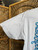 Vtg 90s 1994 Popeye's Wimpy The Moocher Satin Embroidered White T-Shirt Size Large