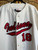 Vtg 90s Sports Belle Indiana University IU Hoosiers #18 White/Red Baseball Jersey Size Large