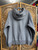 Vtg Nike Team Purdue University Boilermakers Grey Hoodie Sweatshirt Size Medium