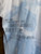Vtg 90s Y2K BoomX Jeans "I Ball" Layered Mesh White/Blue T-Shirt Size XXL