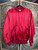 Vintage Ford Motorsport Red Satin Bomber Jacket Size Medium