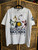 Vtg 90s LEE Sport Indiana Pacers NBA Basketball Colorful Graphic White T-Shirt Size Large