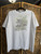 Vintage Mountain Lion Graphic White Nature T-Shirt Size Large