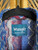 Vtg Wrangler Western Shirts Blue Navajo Motif Pearl Snap Button Up Women's Size X-Large