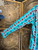 Vtg Wrangler Western Shirts Turquoise Navajo Motif Pearl Snap Button Up Women's Size X-Large