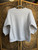 Vintage Nike Air Jordan "Flight" White Cut Off Crewneck Sweatshirt Size Medium