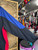 Vintage Budweiser Bud Light 3M Colorblock Black Full Zip Windbreaker Jacket Size X-Large