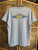Vintage 90s Y2K Levi's "No Other Reason" Grey V-Neck T-Shirt Size Medium