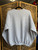 Vintage Logo 7 Indiana Pacers Heather Grey Crewneck Sweatshirt Size X-Large