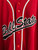 Vintage 90s Y2K Starter Ball State University Cardinals Red Baseball Jersey Size 2XL XXL